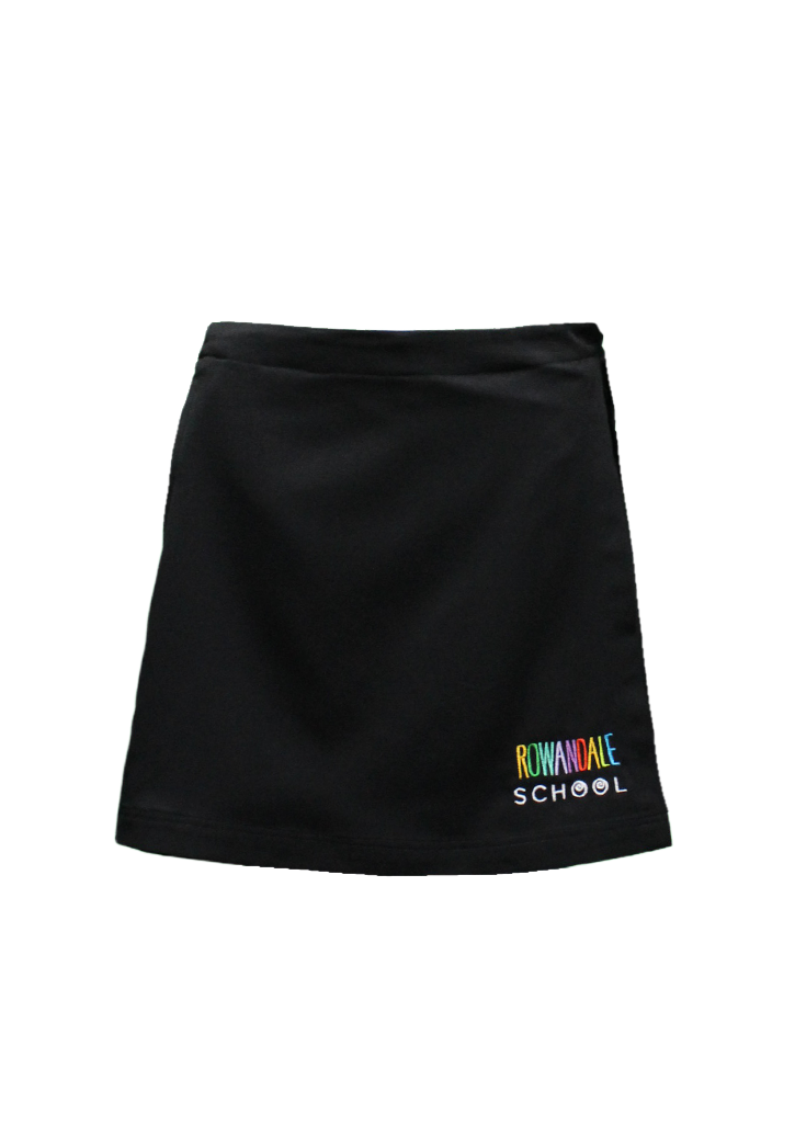 Rowandale School Skort Black Kids